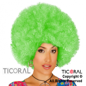 PELUCA AFRO SUPER VERDE HS7530-7 x 1